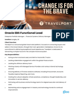 Travelport Oracle EBS Functional Lead