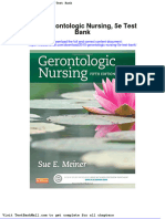 Full Download 2015 Gerontologic Nursing 5e Test Bank PDF Full Chapter