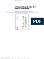 Full Download Abnormal Psychology Beidel 3rd Edition Test Bank PDF Full Chapter