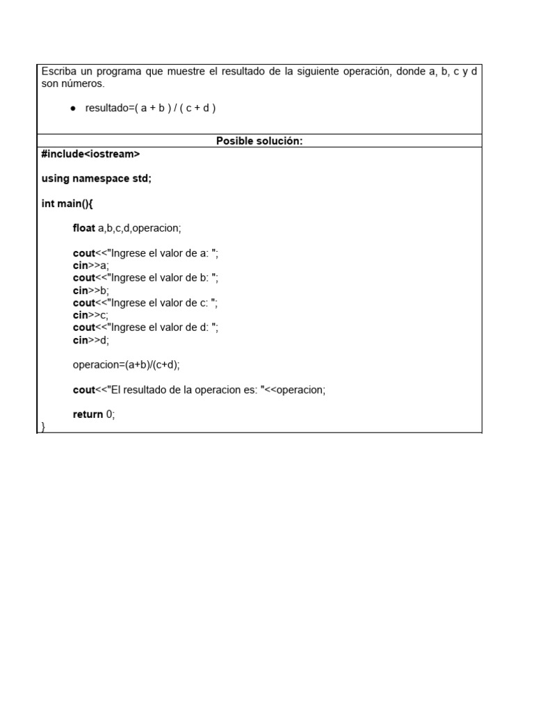 Algoritmos C++ | PDF | Programación de computadoras | Ingeniería de ...