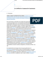 Enciclopedia Católica - Examen de Conciencia