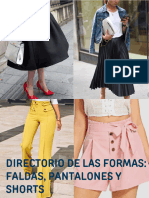 Directorio de Las Formas, Faldas, Pantalones y Shorts