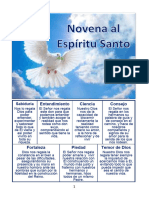 Novena Al Espiritu Santo