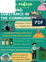 How to reduce polluting substance in the community Infographic
