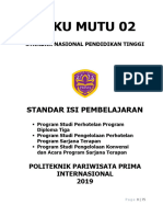 Buku Mutu Sndikti 02 Isi Pembelajaran