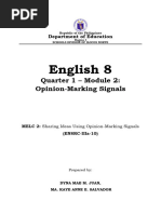 English-8-Q2-MODULE-2-Week-2-Using Opinion-marking Signals_FINAL