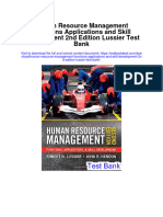 Instant Download Human Resource Management Functions Applications and Skill Development 2nd Edition Lussier Test Bank PDF Full Chapter