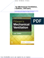 Full Download Test Bank For Mechanical Ventilation 7th Edition J M Cairo PDF Full Chapter