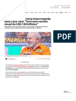 Lula Retoma Refinaria Interrompida Pela Lava Jato "Terá Uma Receita Anual de US$ 100 Bilhões" Revista Fórum