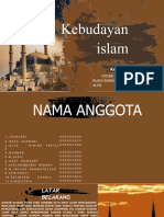 Kebudayaan Islam Kelompok 6 H