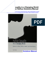 Instant download Human Sexuality in a Changing World 10th Edition Rathus Solutions Manual pdf full chapter