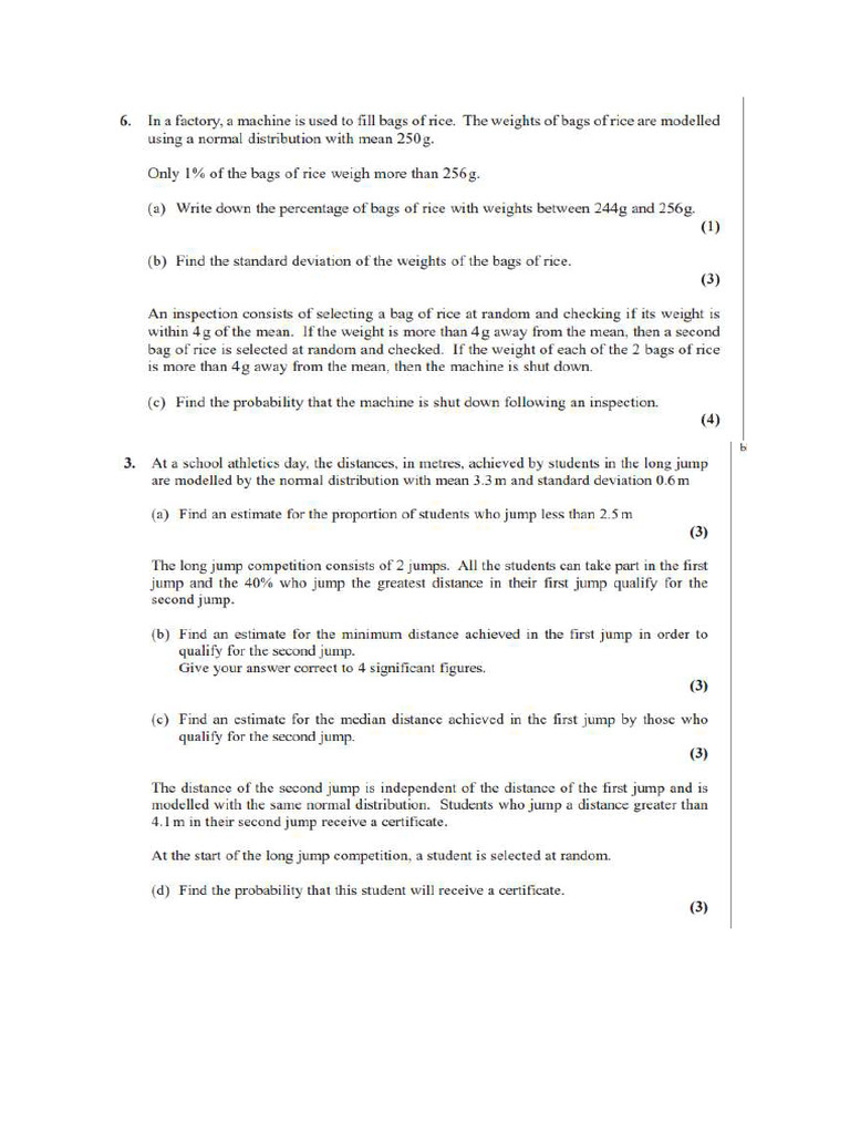 Normal Distribution Rev 1 Pdf