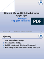 DWDSS-Chuong 01 - Tong Quan Ve Kho Du Lieu