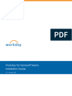 Workdayfor Teams Installation Guide