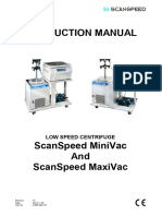 Instruction Manual - ScanVac - ScanSpeed MiniVac and MaxiVac Systems