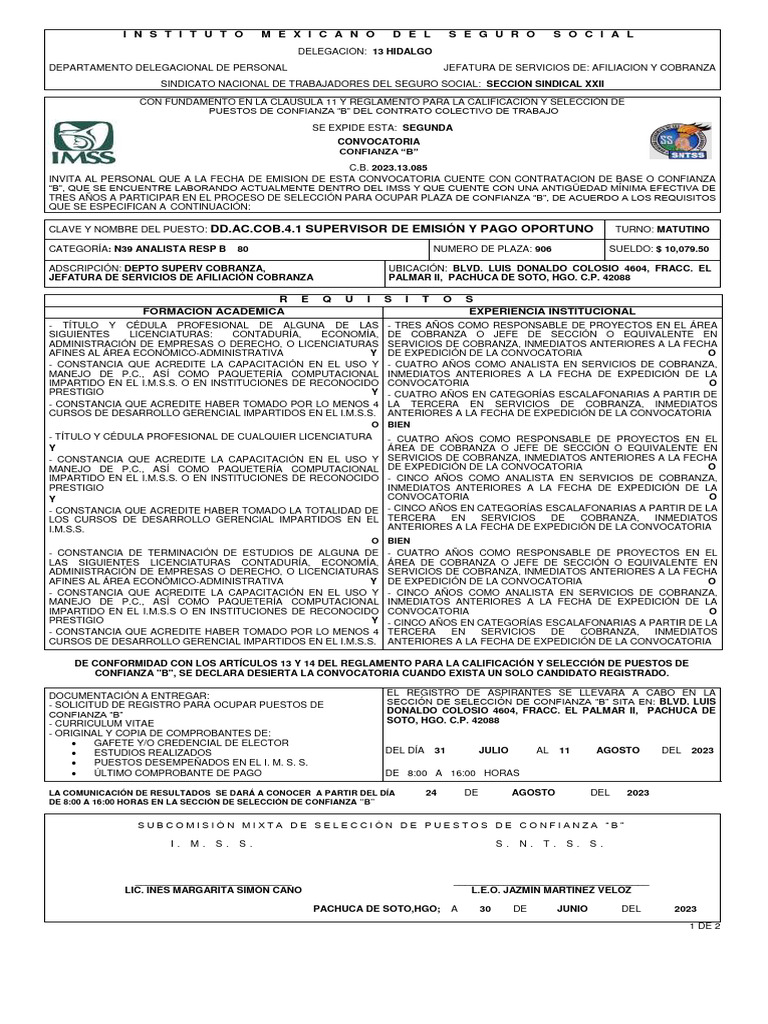 CB2 Hidalgo | PDF | Enfermería | Hospital