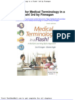Full Download Test Bank For Medical Terminology in A Flash 3rd by Finnegan PDF Full Chapter