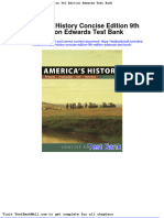 Full Download Americas History Concise Edition 9th Edition Edwards Test Bank PDF Full Chapter
