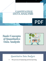 Quantitative Data Analysis