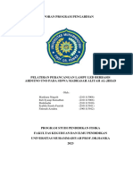 Pelatihan Perancangan Lampu Led Berbasis Arduino Uno Pada Siswa Madrasah Aliyah Al-Jihad