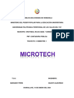 Informe de Microtech Marianny