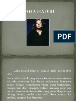 Biografi Zaha Hadid Press