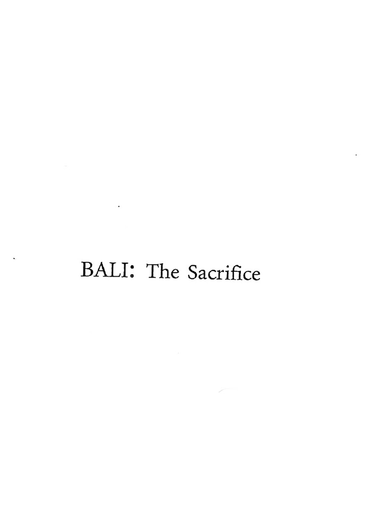 Bali | PDF