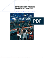 Full Download Art History 5th Edition Volume 2 Stokstad Cothren Test Bank PDF Full Chapter