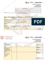 Formatos de Planeaciones Montecarlo 6to