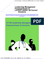Full Download Ati RN Leadership Management Proctored Exam 2 Versionslatest 202021 All Correct Answers PDF Full Chapter