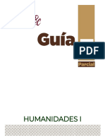 Guia Estudio 3er. Parcial - Humanidades I