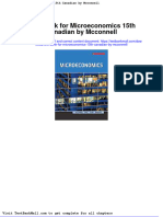 Full Download Test Bank For Microeconomics 15th Canadian by Mcconnell PDF Full Chapter