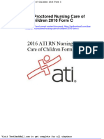 Full Download Ati RN Proctored Nursing Care of Children 2016 Form C PDF Full Chapter