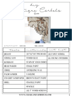 Corbel Printable Plan