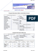 Proposal Information (Table 1-A) (Architect Version) : Review Report As Per CDCPR-2023