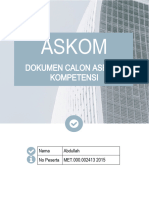 00_daftar Periksa Dokumen Rcc Asesor