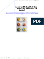 Full Download Solution Manual For Medical Nutrition Therapy A Case Study Approach 4th Edition PDF Full Chapter