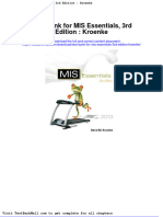 Full Download Test Bank For Mis Essentials 3rd Edition Kroenke PDF Full Chapter