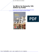 Full Download Test Bank For Mirror For Humanity 10th Edition by Kottak PDF Full Chapter