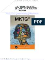 Full Download Test Bank For MKTG 13th Edition Charles W Lamb Joe F Hair Carl Mcdaniel PDF Full Chapter