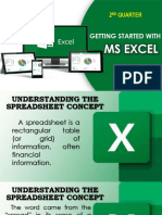 2nd Quarter Ict 7 Ms Excel 2021 Lesson 1 PDF