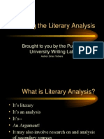 Lit Analysis