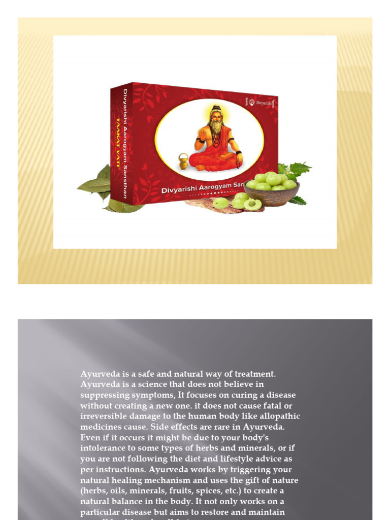 Document | PDF | Ayurveda | Dietary Supplements