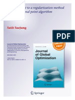 A Supplement To A Regularization Method For The Proximal Point Algorithm