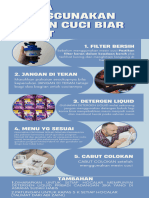 Blue Purple Photo Walk Tips Process Infographic (Infografis)