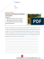 AVTC2 - Writing Assignment 2 - Descriptive Paragraph
