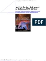 Full Download Test Bank For 21st Century Astronomy Stars and Galaxies Fifth Edition PDF Full Chapter