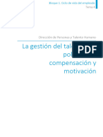 Tema 4. La Gestión Del Talento (II) Políticas de Compensación y Motivación