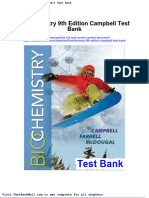 Full Download Biochemistry 9th Edition Campbell Test Bank PDF Full Chapter