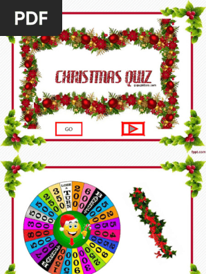 Christmas Quiz Fun Activities Games 93820